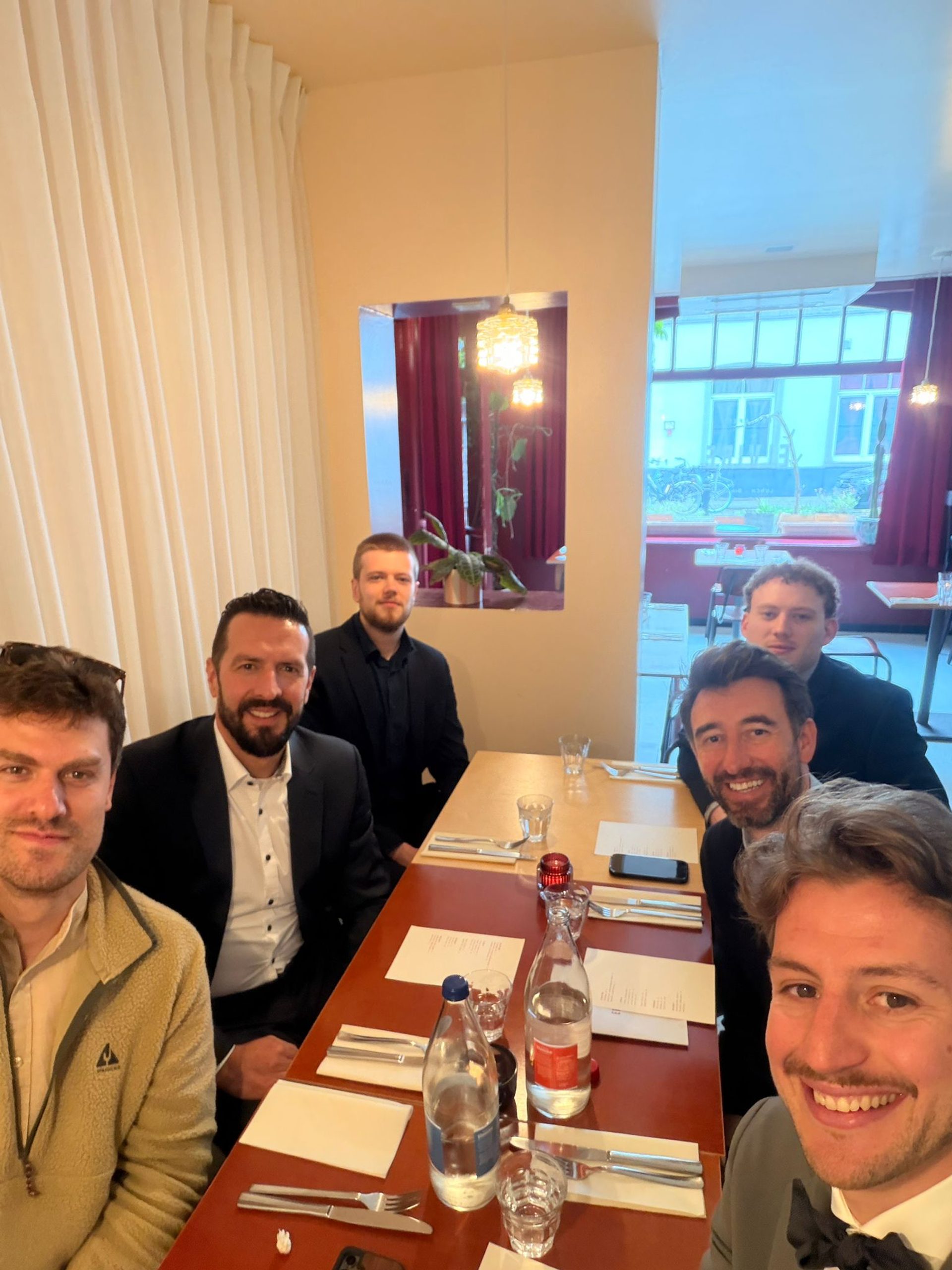 Teamdiner (loopt vaak uit)