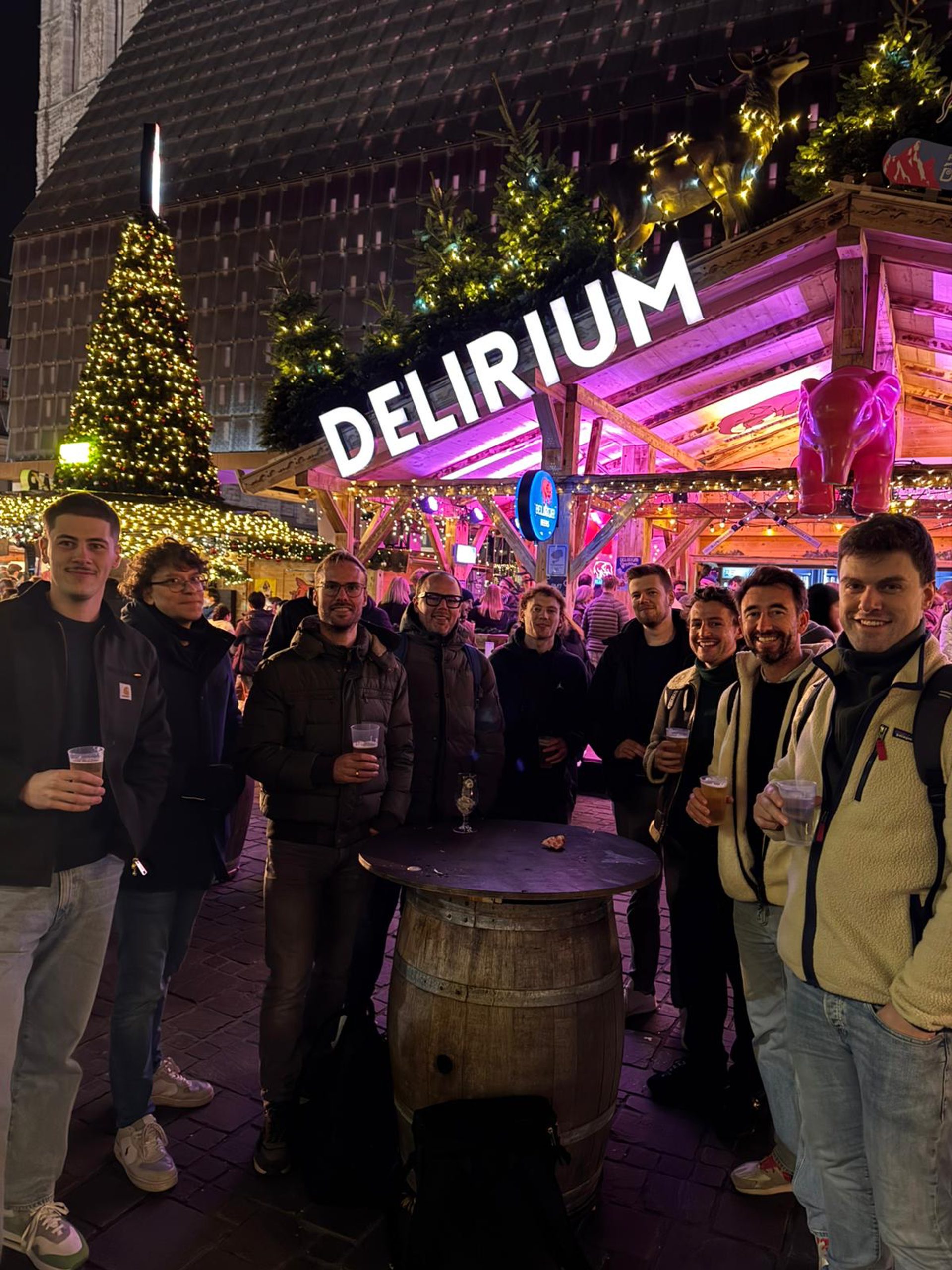 Wintermarkt in Gent